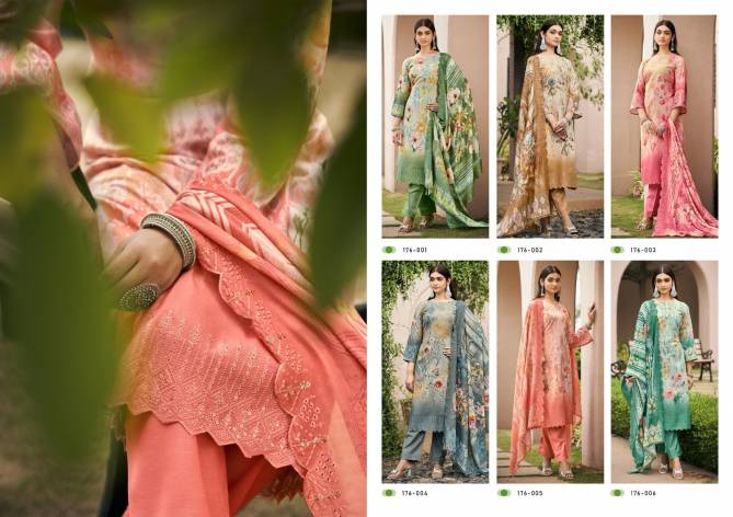Gulkari By Kesar Cotton Dress Material Catalog
